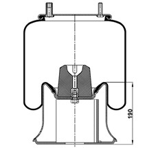 85.88.777.90370 - Körük Komple Metal Piston 4159Np07