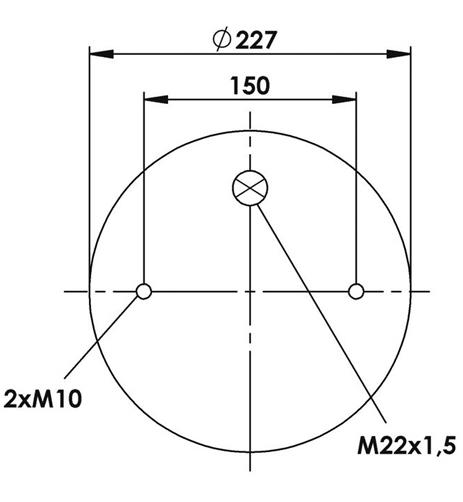 Körük Pistonsuz 38185P - 40.88.777.90485