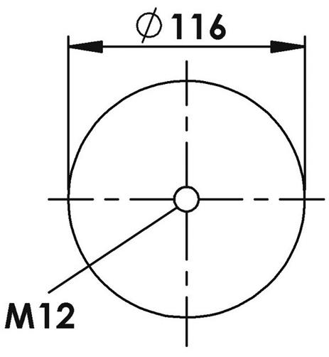 Körük Pistonsuz 38185P - 40.88.777.90485