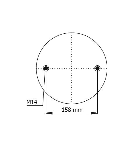 3 Katlı Körük Komple D300mm M16-M12-M14 - 45.88.081.90632