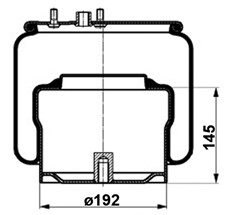 14.88.777.90082 - Körük Komple Metal Pıston 889Mk2