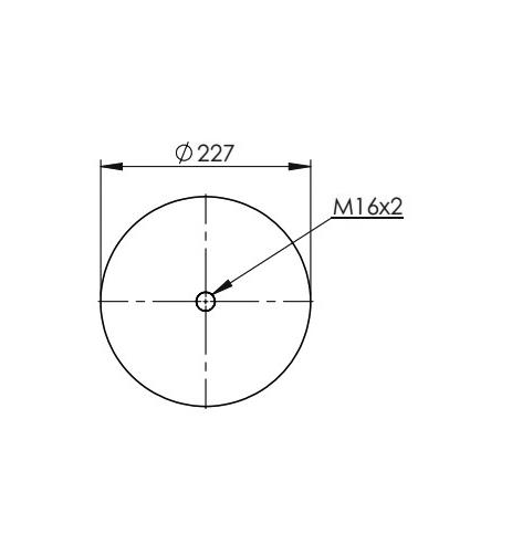 Körük Komple Metal Pıston 836Np10 - 14.88.777.90280