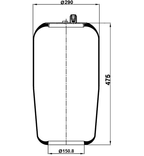 Körük Pistonsuz 4183Np23/4183N2 (Voss 230) - 17.88.777.90129