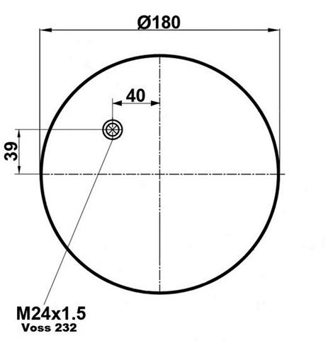 Körük Komple Metal Piston 4183NP23 (Voss 232) - 17.88.777.90385