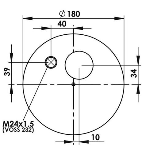 Körük Pistonsuz 4186Np23 (Voss 232) - 17.88.777.90393