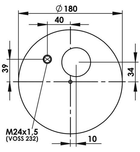 Körük Pistonsuz 4187Np23 (Voss232) - 17.88.777.90399