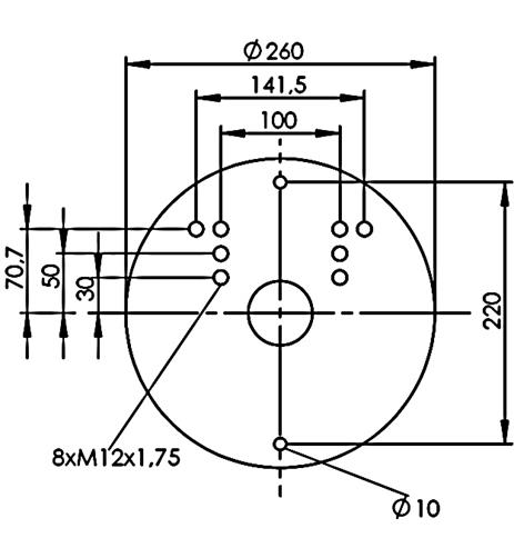 Körük Komple Metal Piston 4035Np02 - 40.88.777.90109