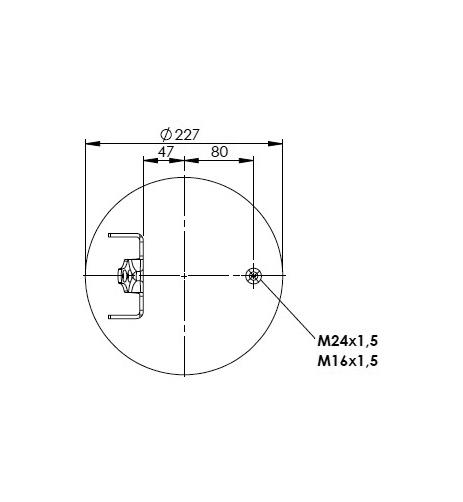 Körük Komple Metal Piston 6614np01 - 12.88.777.90419