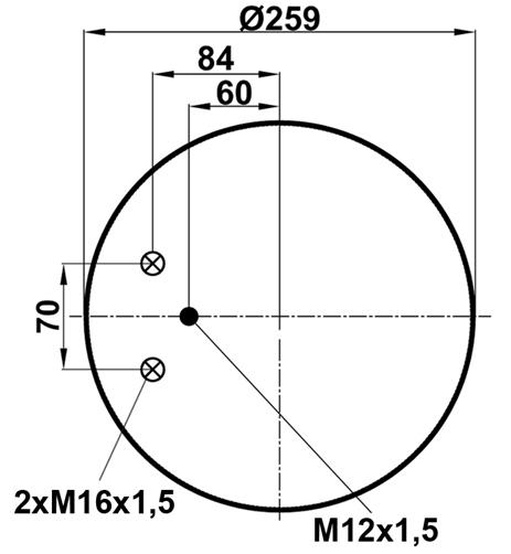 Körük Pistonsuz 4882N1P01 - 11.88.777.90077