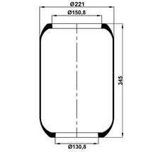 12.88.777.90038 - Körük Roll Rz415-25