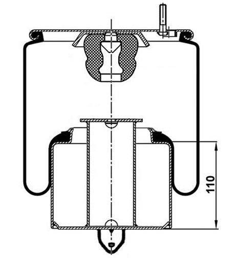 Körük Komple Metal Piston 6603NP02 - 12.88.777.90047