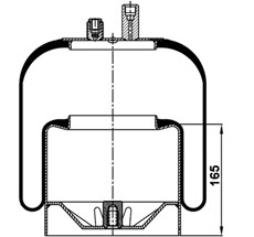 17.88.777.90402 - Körük Komple Metal Piston 4390Np03 (Voss230)