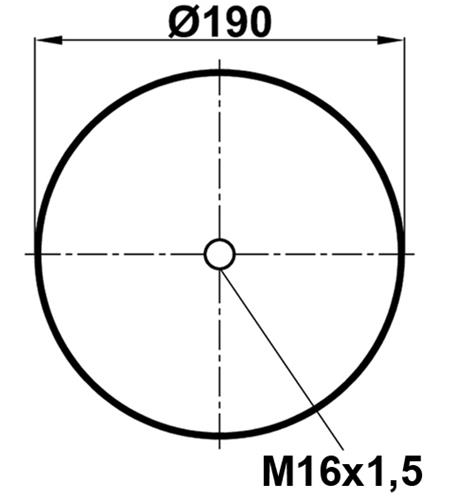 Körük Komple Metal Piston 4390Np03 (Voss230) - 17.88.777.90402