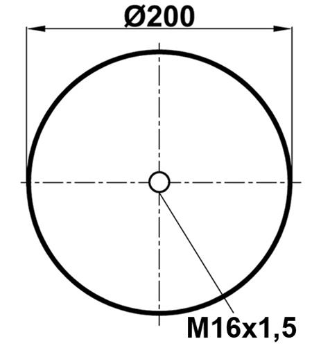 Körük Komple Metal Piston 4390Np22 Voss 232 - 17.88.777.90406