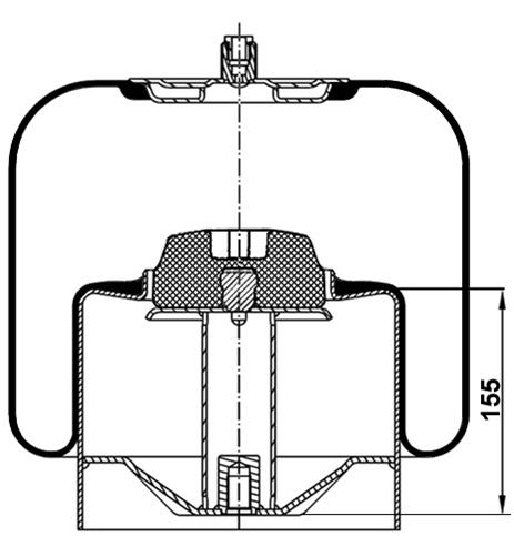 Körük Komple Metal Piston 4737Np01 (Voss 230) - 17.88.777.90185