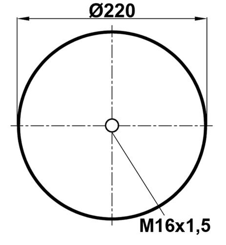 Körük Komple Metal Piston 4737Np01 (Voss 230) - 17.88.777.90185