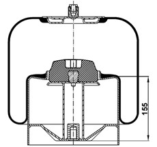 17.88.777.90435 - Körük Komple Metal Piston 4737Np21 (Voss232)