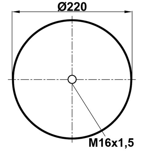 Körük Komple Metal Piston 4737Np21 (Voss232) - 17.88.777.90435