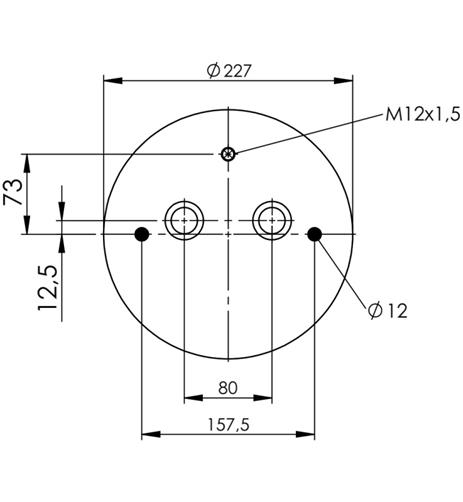 Körük Komple Metal Piston 6703Np01 - 13.88.777.90141