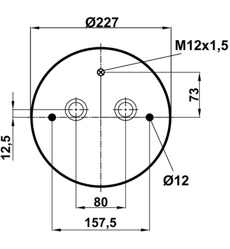 Körük Komple Metal Piston 6704Np01 - 13.88.777.90143