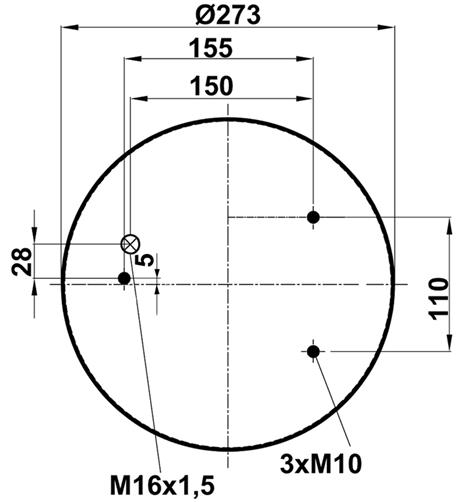 Körük Komple Metal Pıston 836Mbk4 - 14.88.777.90104