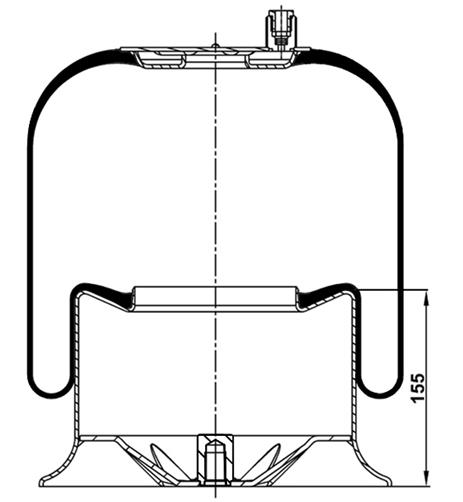 Körük Komple Metal Piston 4157Np29 (Voss 232) - 17.88.777.90001