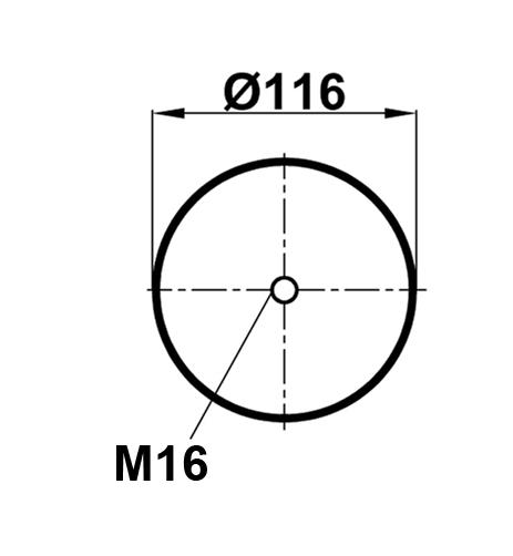 Körük Pistonsuz 4004Np02 - 41.88.777.90075