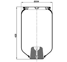 92.88.777.90338 - Air Spring W/O Piston W013580734