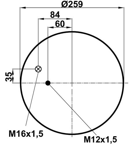 Körük Pistonsuz 4883N1p01 - 11.88.777.90456