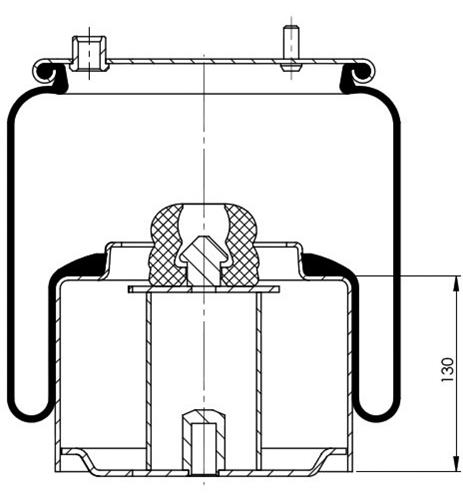 Körük Komple Metal Piston 887Np04 - 14.88.777.90286