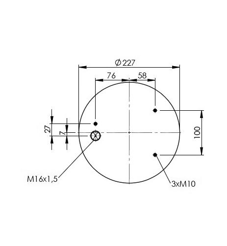 Körük Komple Metal Piston 887Np04 - 14.88.777.90286