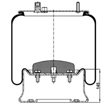 84.88.777.90290 - Körük Komple Metal Piston 902Mb