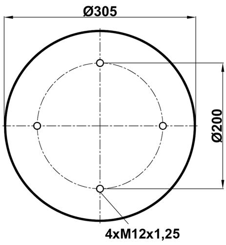 Körük Komple Metal Piston 902Mb - 84.88.777.90290