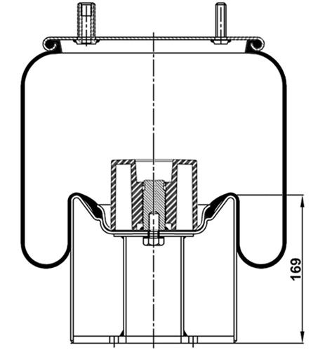 Körük Komple Metal Piston 4157Np03 - 85.88.777.90655