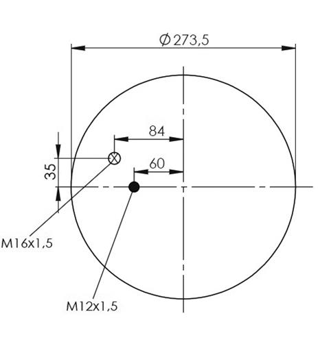 Körük Komple Metal Piston 4705N1P03 - 11.88.777.90429