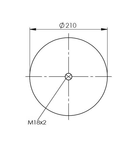 Körük Komple Metal Piston 4705N1P03 - 11.88.777.90429