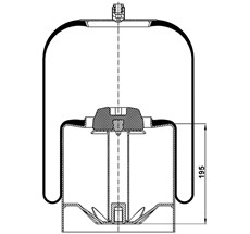 17.88.777.90447 - Körük Komple Metal Piston 4838Np02 (Voss230)