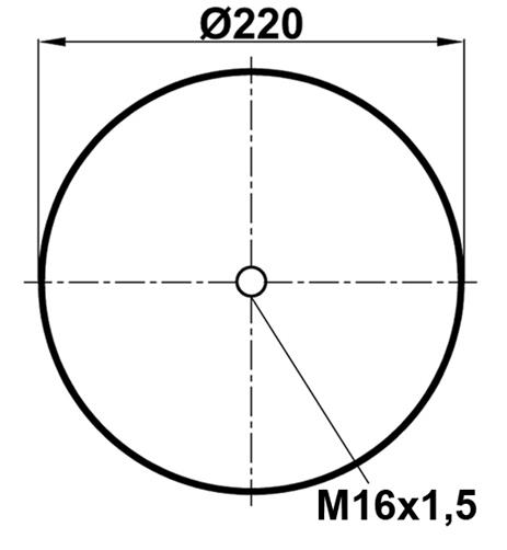 Körük Komple Metal Piston 4838Np02 (Voss230) - 17.88.777.90447