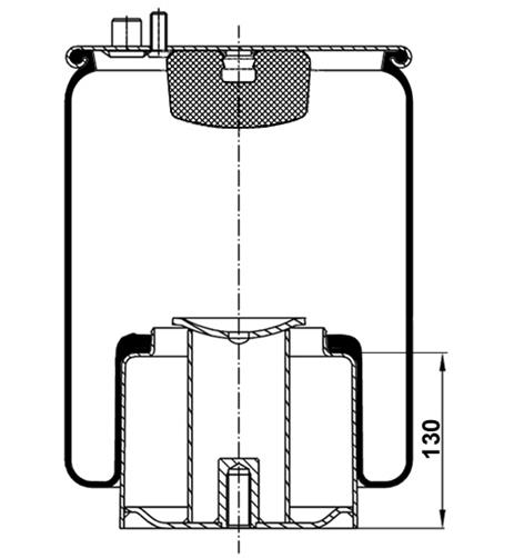 Körük Komple Metal Piston 4882N1P05 - 11.88.777.90453