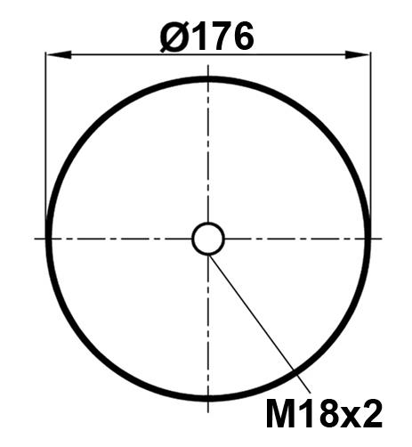 Körük Komple Metal Piston 4882N1P05 - 11.88.777.90453