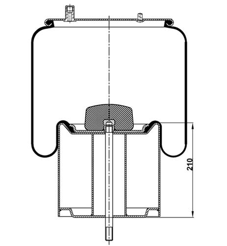 Körük Komple Metal Piston 4912Np10 - 84.88.777.90468