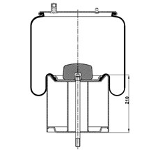 84.88.777.90468 - Körük Komple Metal Piston 4912Np10