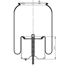 13.88.777.90325 - Körük Komple Metal Piston 3608Np01