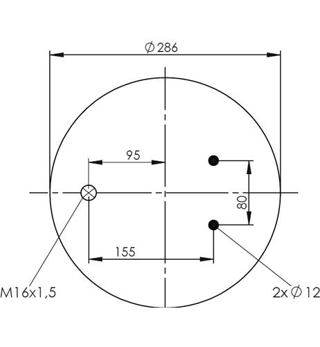 Körük Komple Metal Piston 3608Np01 - 13.88.777.90325