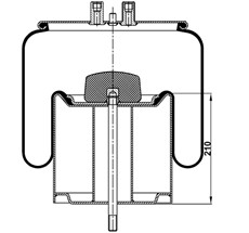 84.88.777.90133 - Körük Komple Metal Piston 4911Np03