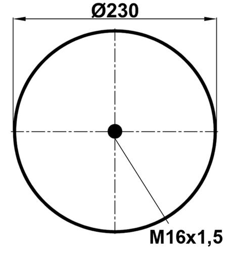 Körük Komple Metal Piston 4911Np03 - 84.88.777.90133