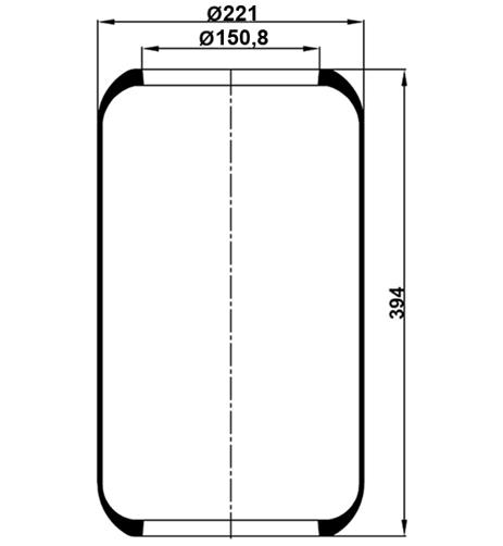 Körük Roll Rz450-25 - 23.88.777.90234