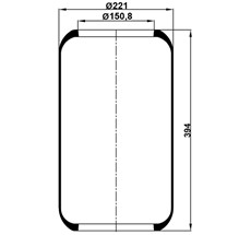 23.88.777.90234 - Körük Roll Rz450-25