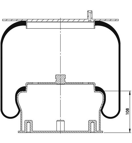 Körük Komple Metal Piston 701N - 22.88.777.90235