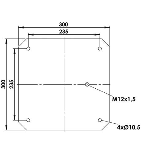 Körük Komple Metal Piston 701N - 22.88.777.90235